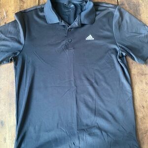 Adidas Men's Charcoal Polo Shirt